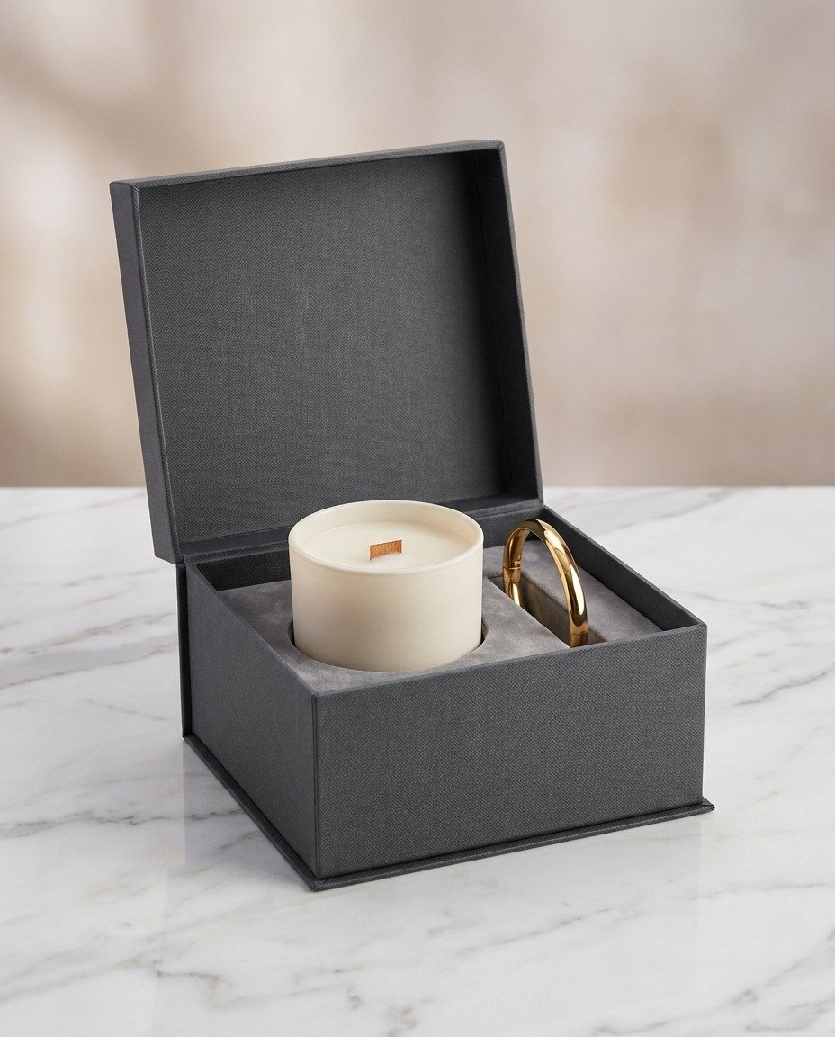 Luxury Candle and Bangle Gift Box