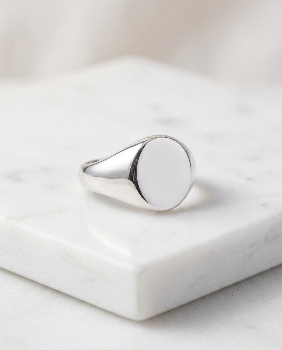 Sterling Silver Signet Ring