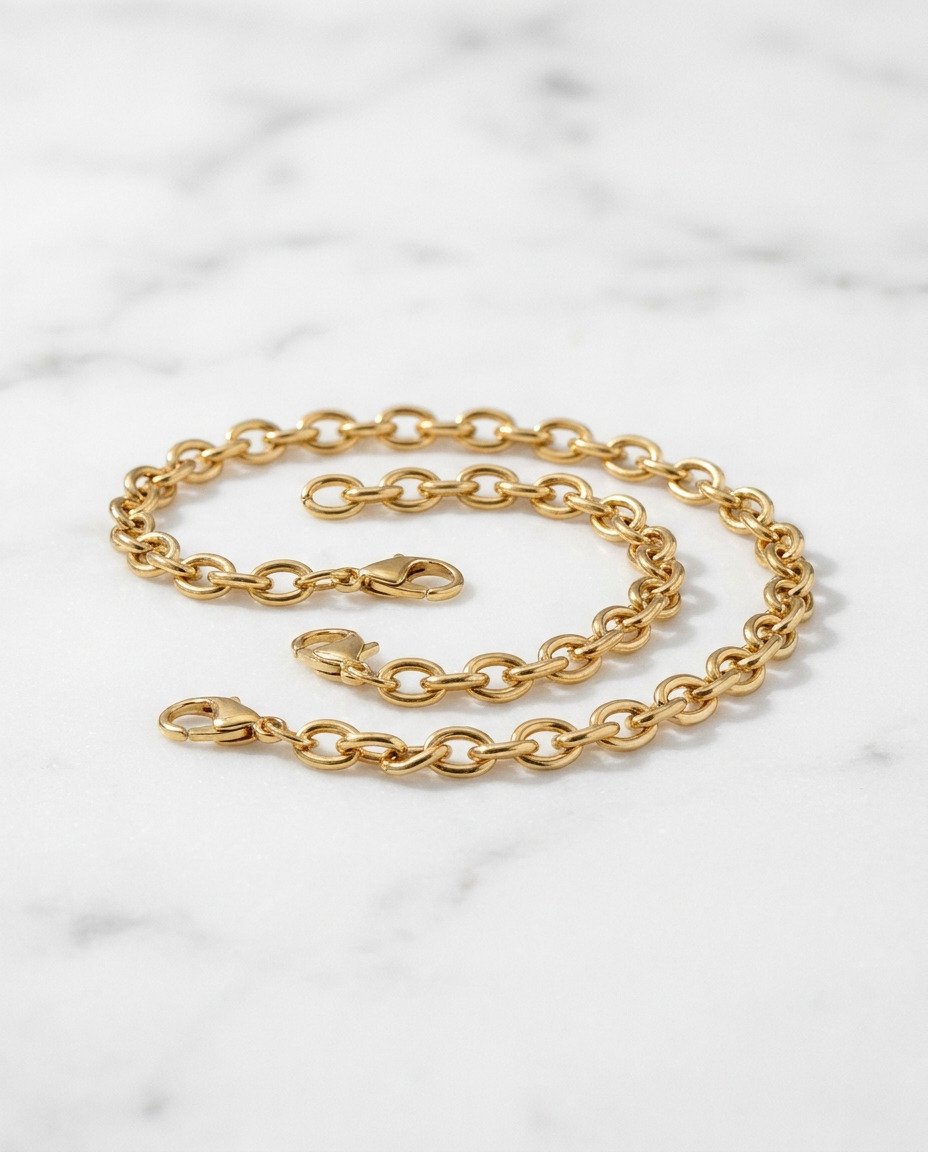 Sunglasses Chain in Gold Links