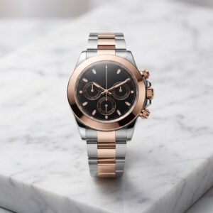 Two-Tone Chronograph Watch